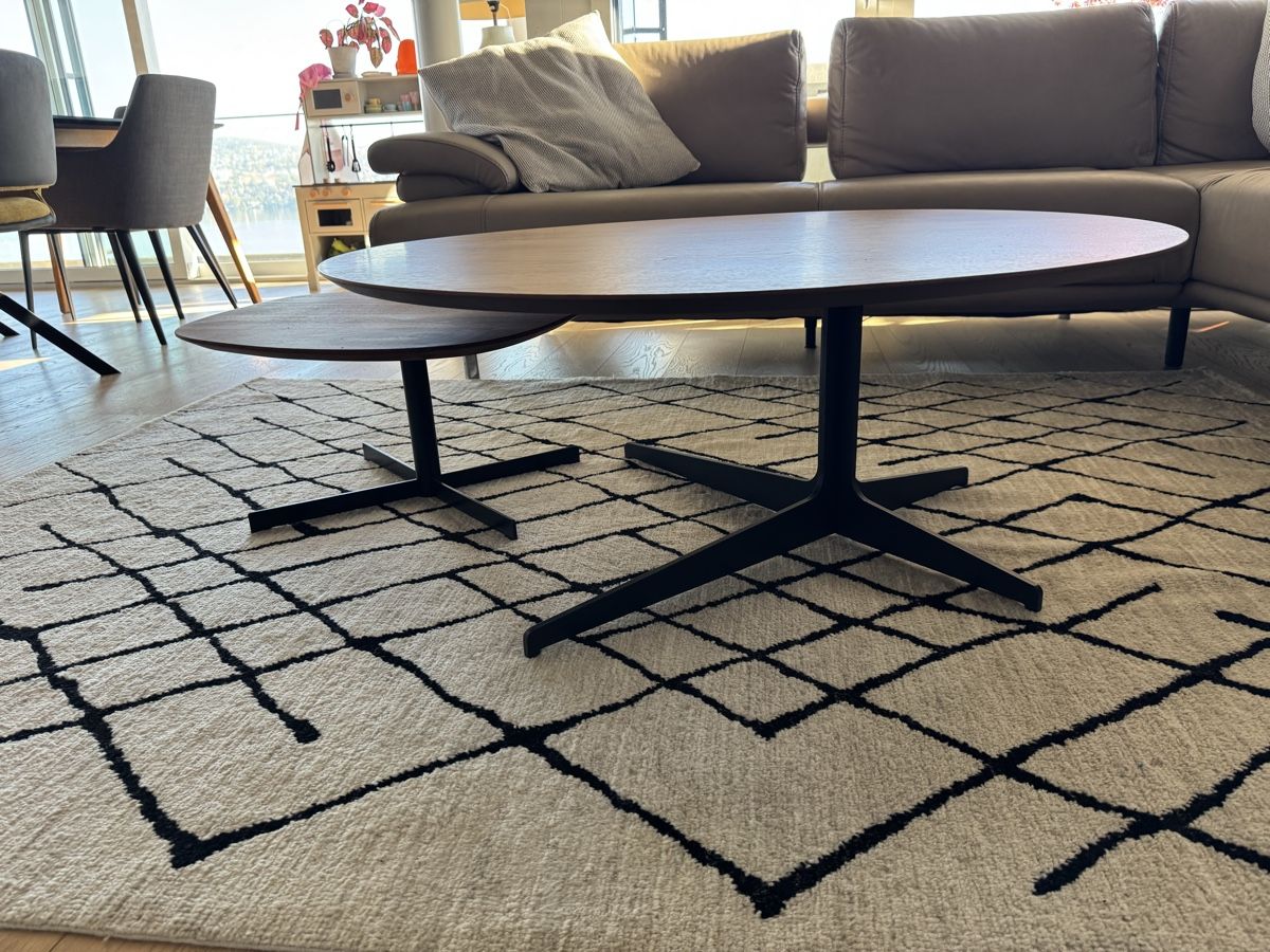 Tavoli: Loungetisch-Set Wallnussholz – Usato da Kilchberg ZH venduto da Fingerprint 2