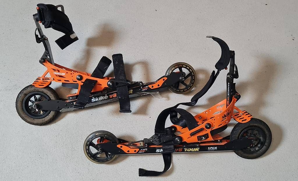 Skis: Skike V8 Nordic Cross Skates / Rollski – Gebraucht aus Dübendorf von powerblume 2