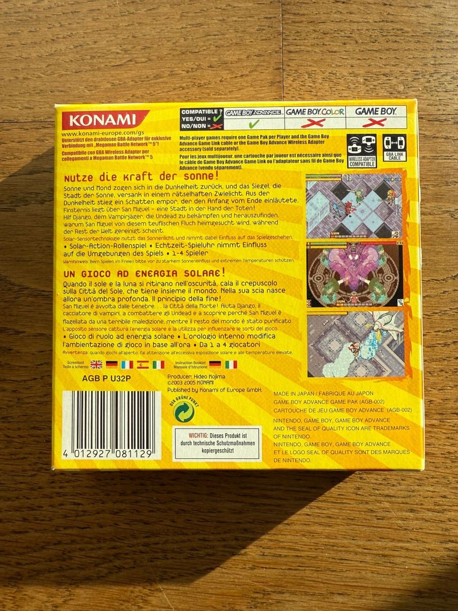 Nintendo Spiele: Boktai 2: Solar Boy Django / Gameboy Advance – Neu (gemäss Beschreibung) aus Läufelfingen von Seraphim13 2