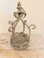 Deko Krone aus Metall im Shabby Look