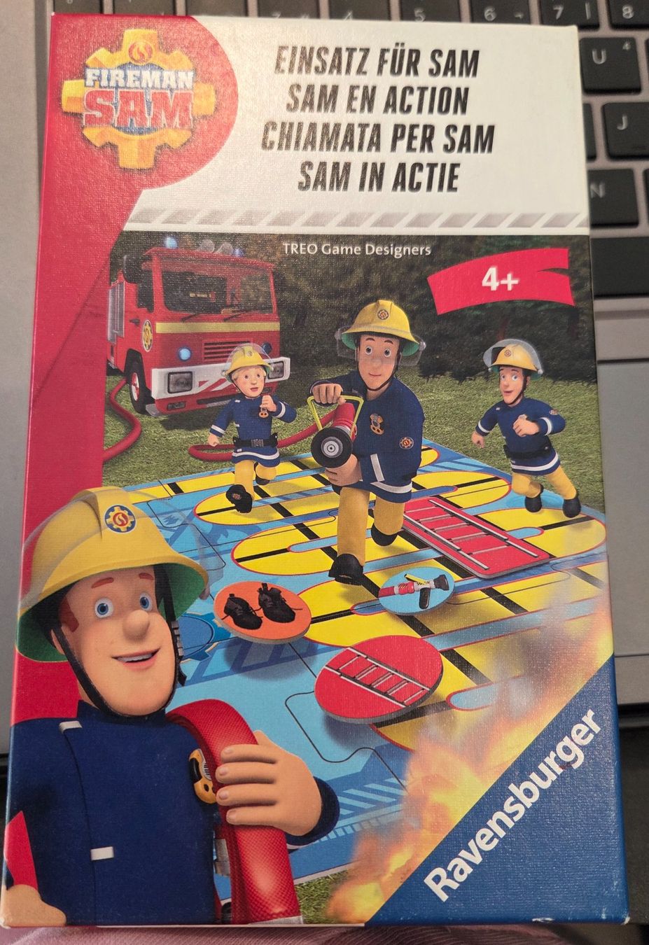 Spiele: Jeux de société Sam le pompier – Gebraucht aus Ependes FR von Elphy