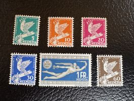 Abrüstungskonferenz Znr. 185-190**, SBK 150.00 