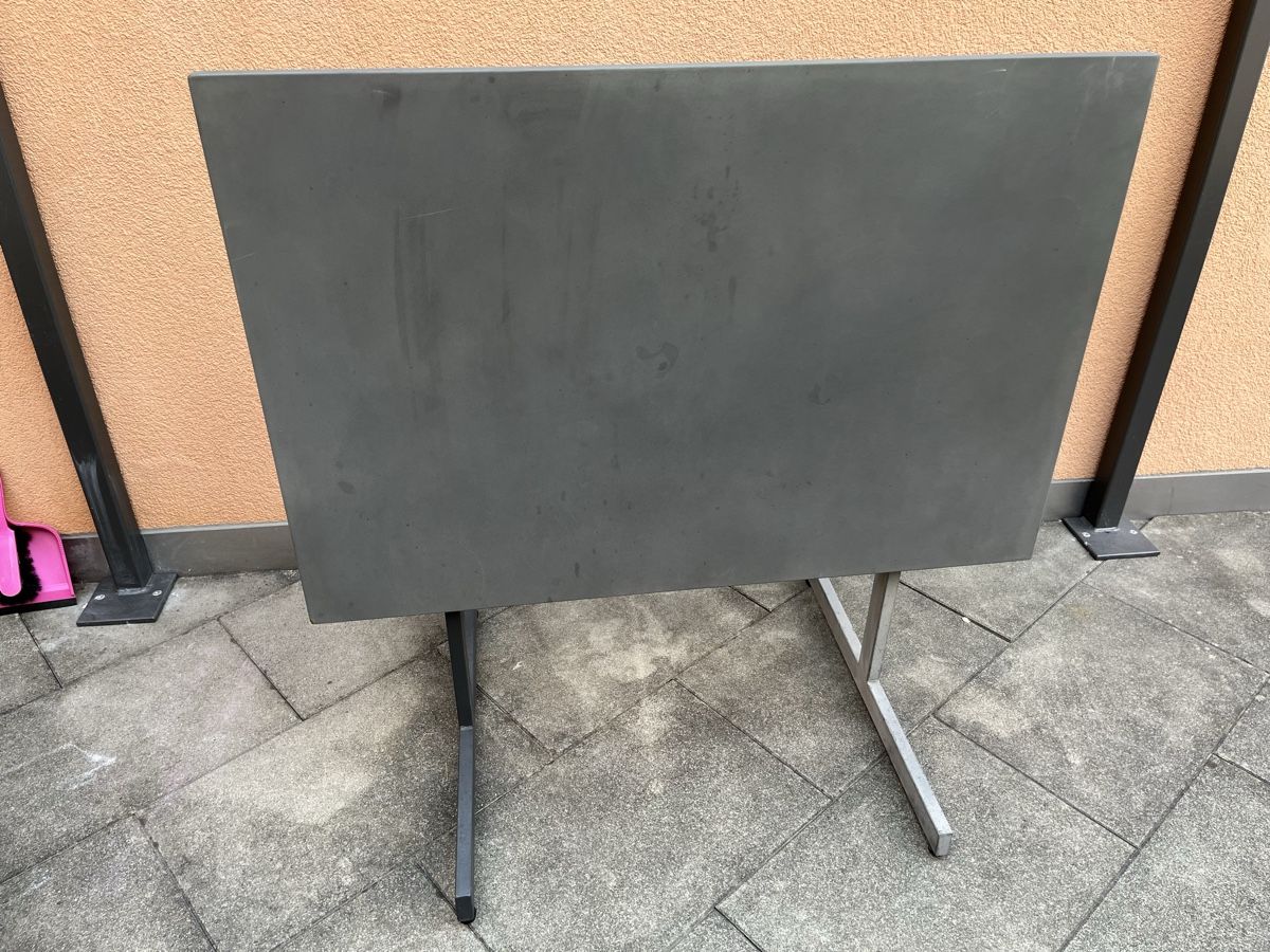 Tavoli: Gartentisch, Anthrazit,  Metall, klappbar – Usato da Jona venduto da MSr