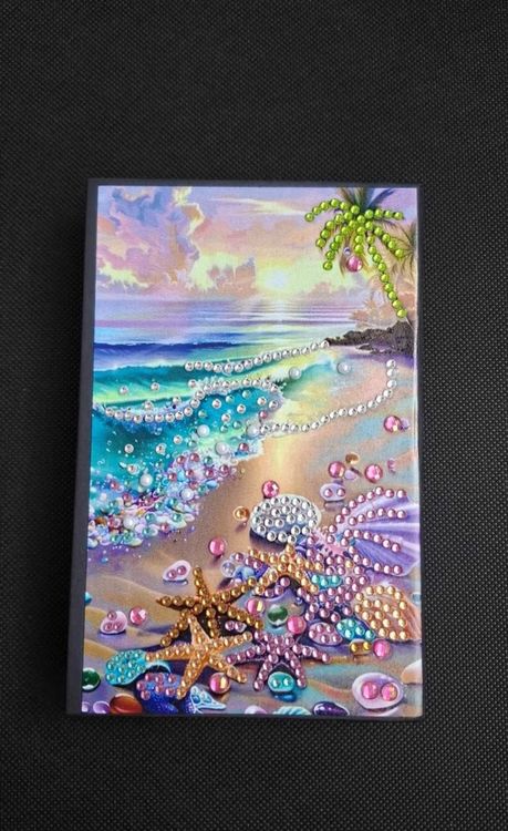Boîte à Notes DIY Avec Peinture Diamant 5D - Kit Complet Avec 160 Notes Autocollantes - Loisir Créatif Et Décoratif En Bois - 3