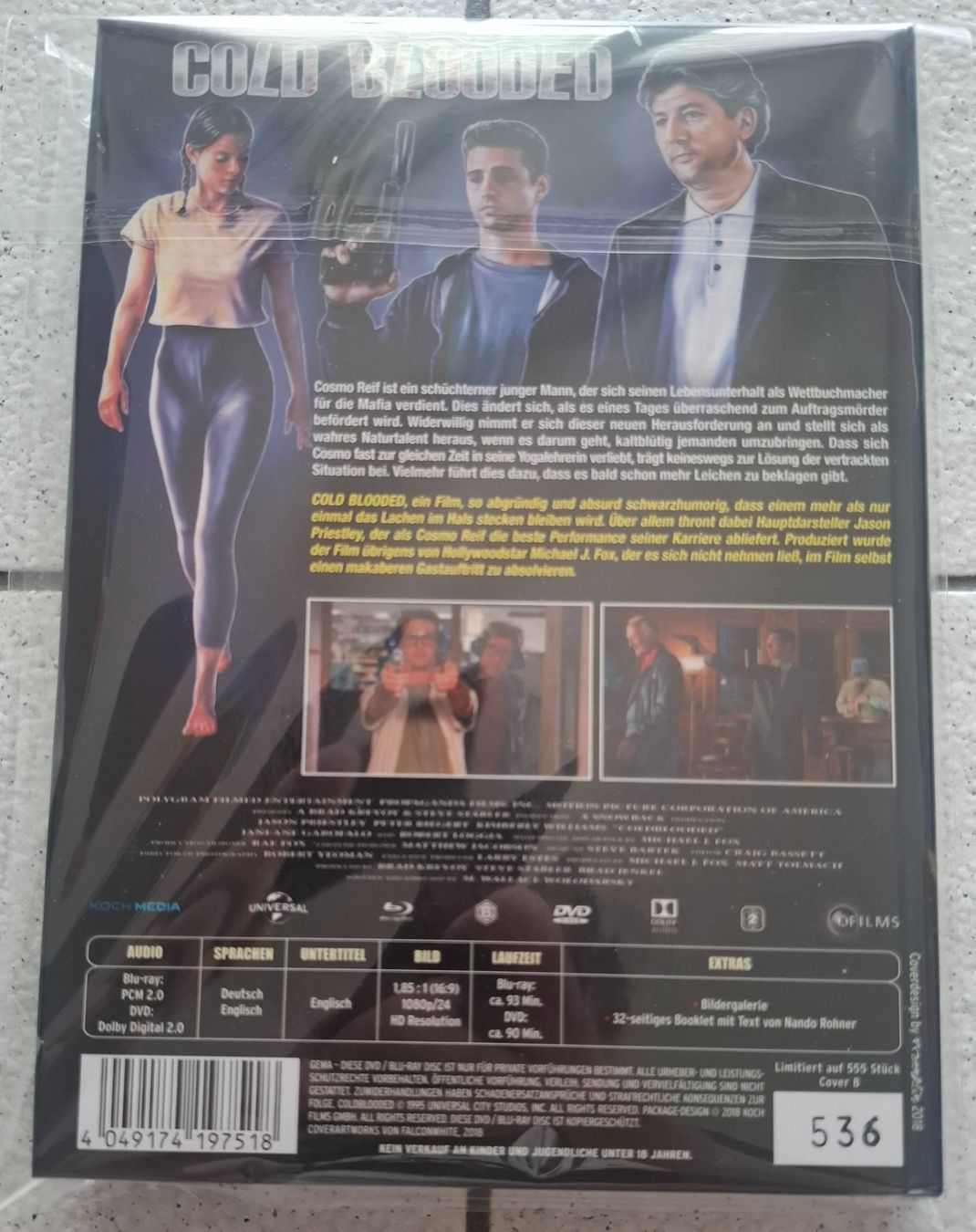 Tutti i DVDs: Cold Blooded - Limitiertes Mediabook – Nuovo (secondo la descrizione) da Riehen venduto da DVD-Palace 1