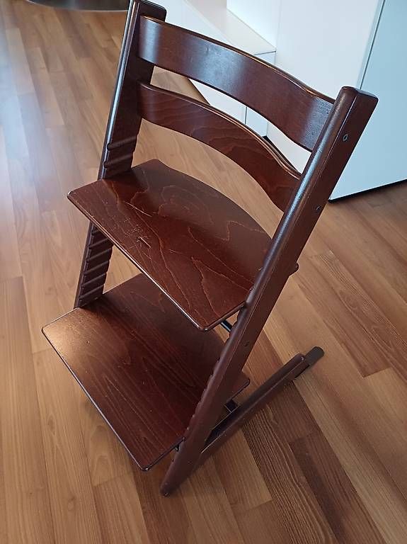 Seggioloni: Tripp Trapp Stokke Hochstuhl braun – Usato da Fehraltorf venduto da Sato01 4