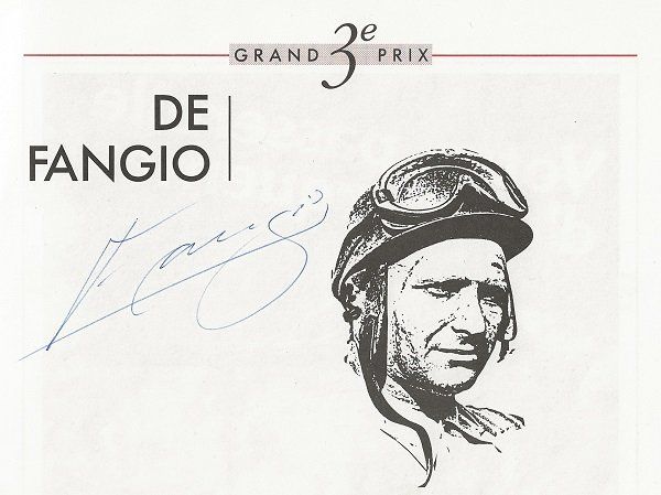 Autografi: Programmheft GP de Gollion 1987 Autogramm Fangio Regazzoni – Usato da Solothurn venduto da F1shop1 3