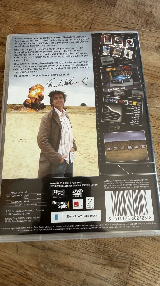 Alle DVDs: DVD Top Gear Interactive Challenge BBC used condition – Gebraucht aus Lugano von bad_2t9b 1