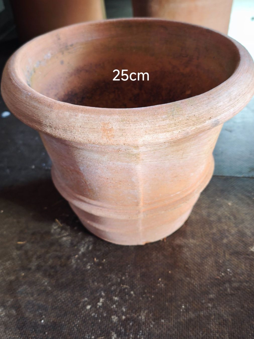 Pots de fleurs: Blumentopf Terrakotta 25cm Durchmesser gebraucht – D'occasion à Wetzikon ZH par Mojopali