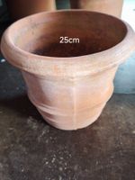 Blumentopf Terrakotta 25cm Durchmesser gebraucht