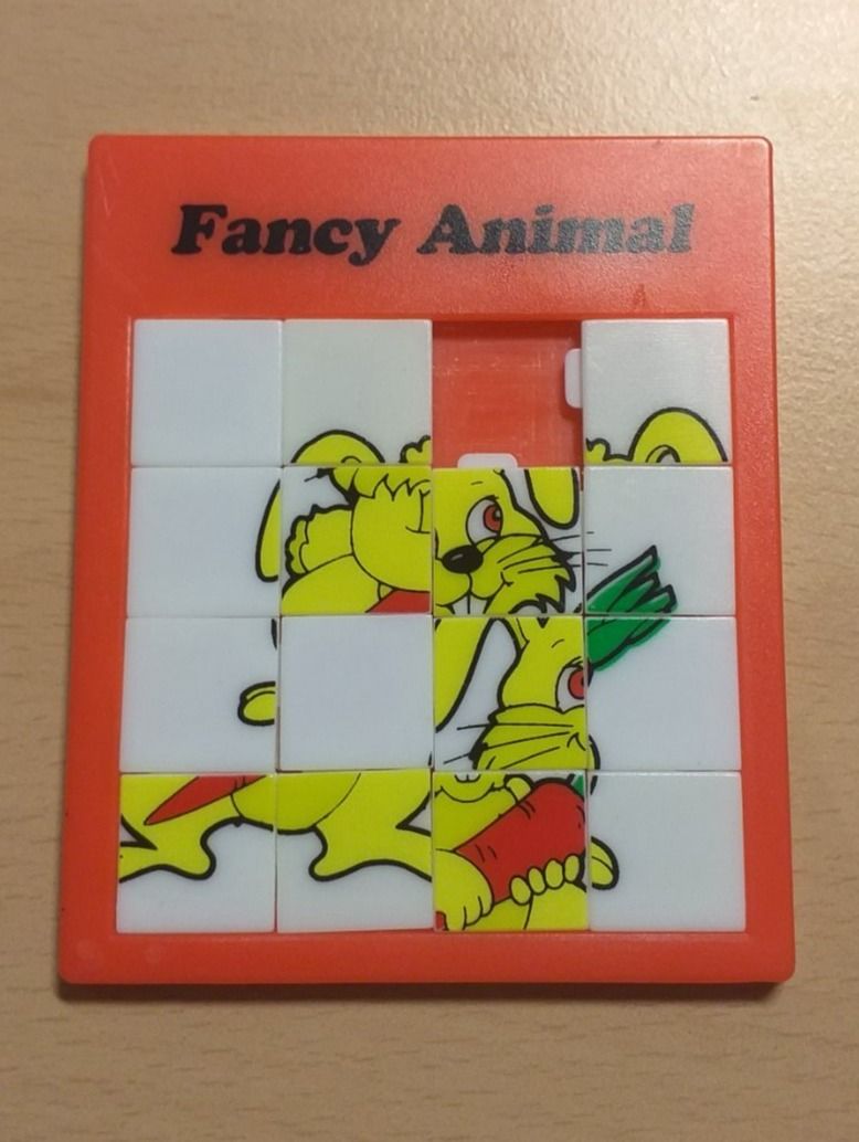 Giochi: Geduldsspiel - mit Plättchen Bild bilden – Usato da Schindellegi venduto da nin_7njd 2