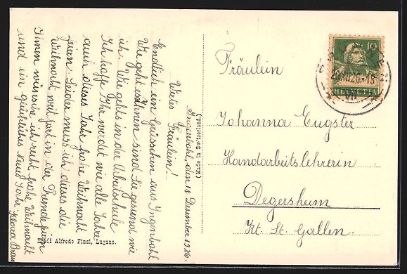 Cartes postales: Ingenbohl, Ansicht der Rekreationshalle  – D'occasion à Berlin par bartko-reher 1