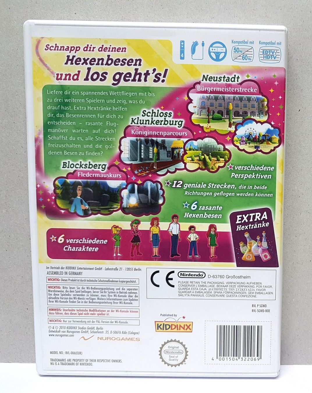 Nintendo Giochi: Wii Bibi Blocksberg Das Grosse Hexenbesenrennen – Usato da Schüpfheim venduto da Game-Paradis 1