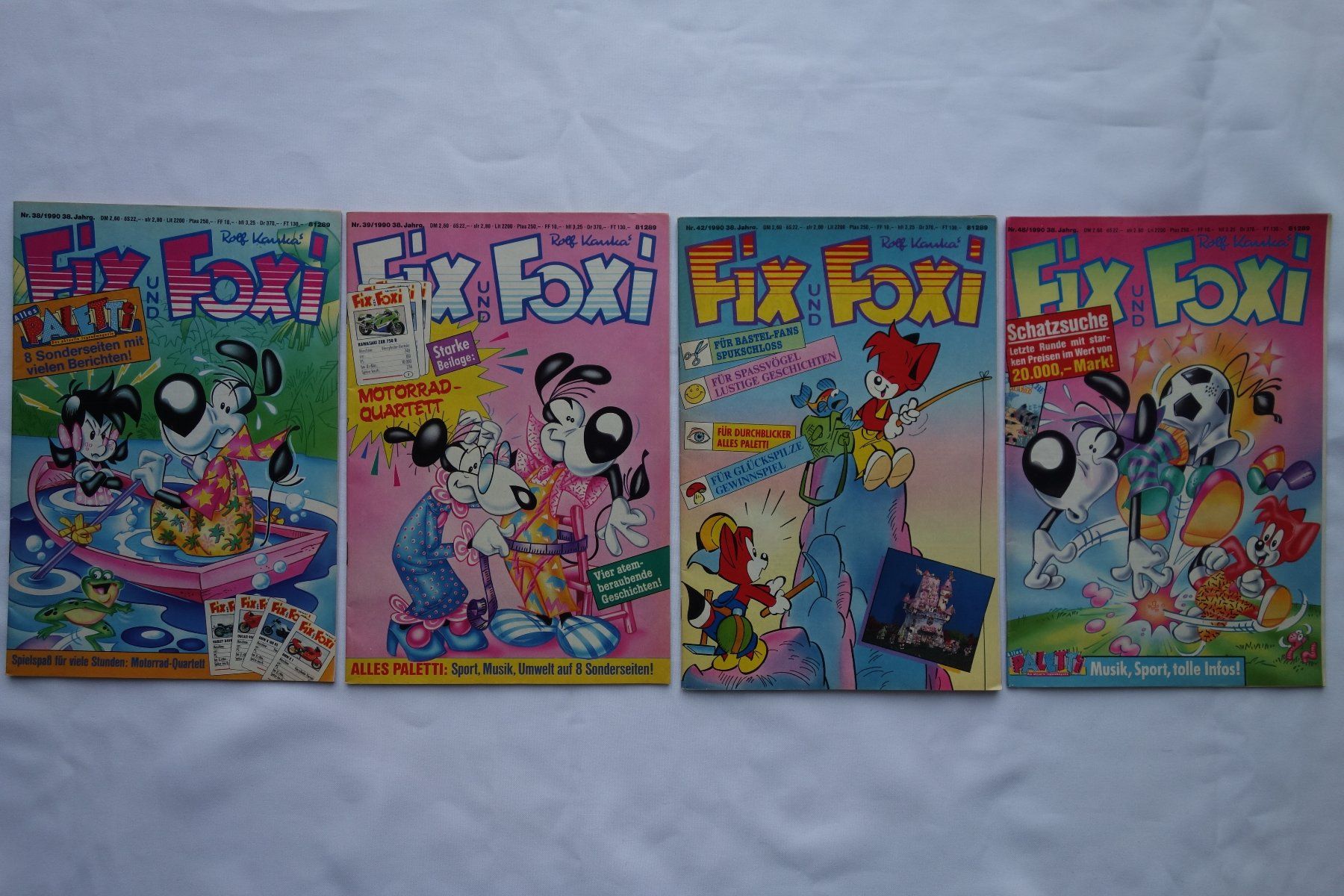 Fumetti: 4 Comic - Hefte Fix und Foxi - Gratis Versand ! – Usato da Luzern venduto da ron_35