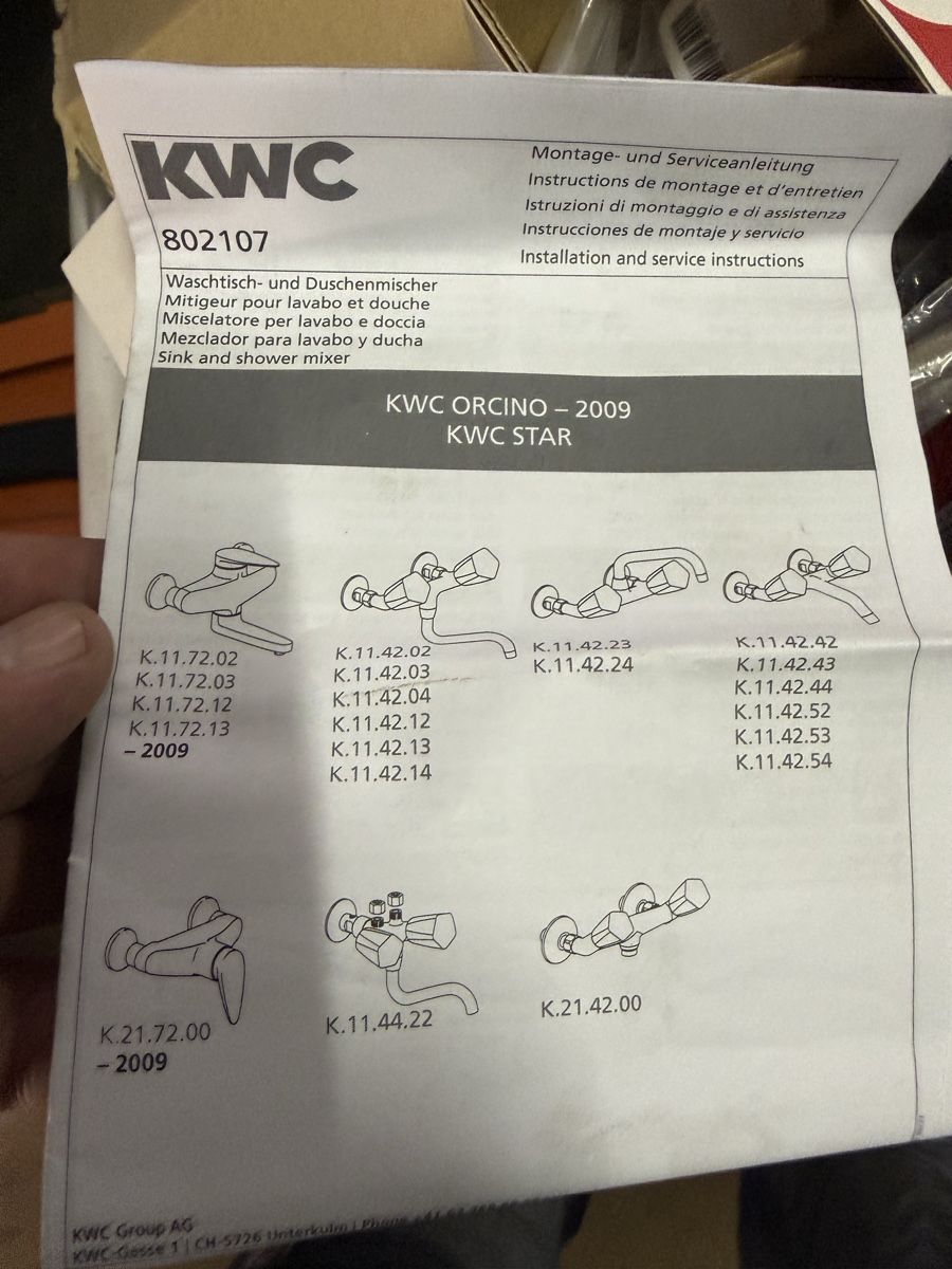 Kwc Rubinetteria: KWC Mischer  – Nuovo e nell'imballaggio originale da Mörschwil venduto da Hilbilly 2
