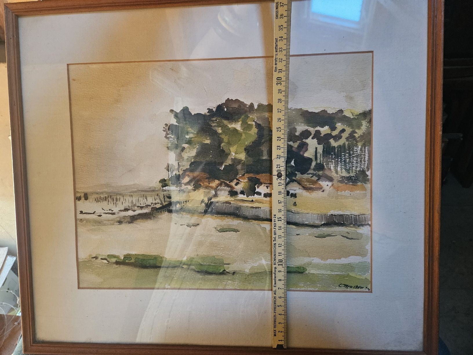 Tableaux: gemälde aquarell – D'occasion à Schwellbrunn par Omega-alpha 1