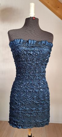 Pailletten Party Kleid