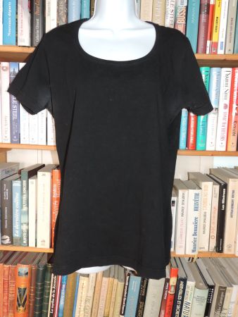 t-shirt stretch noir