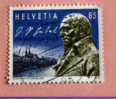 Nr.1356 GESTEMPELT 250. Geburtstag Johann Peter Hebel 2010