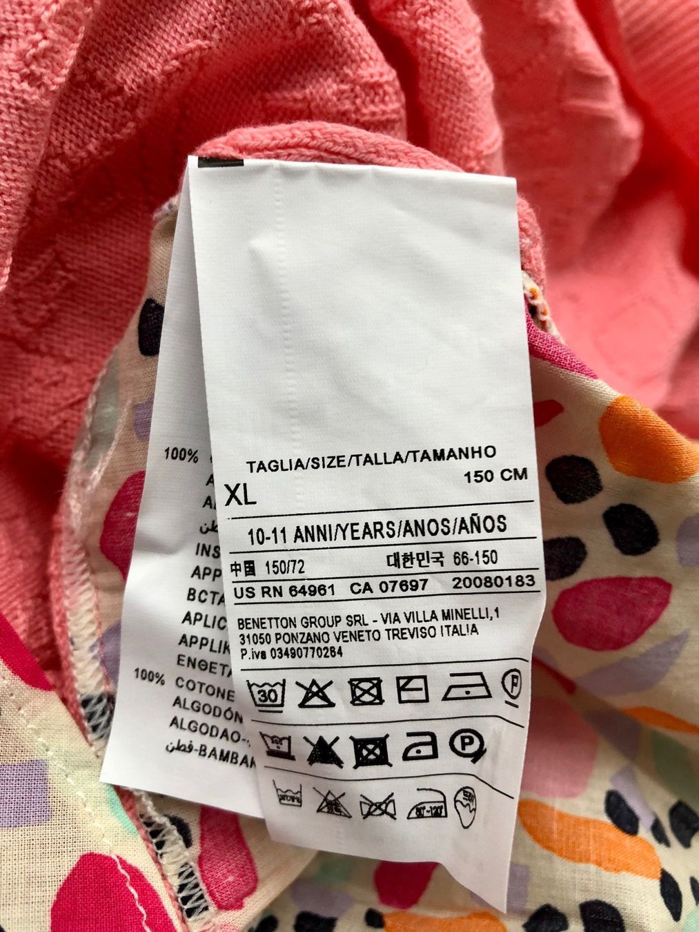 Benetton Maglioni & Felpe: Pull Benetton rose bi-matière 140/146 – Nuovo (secondo la descrizione) da Moutier venduto da chicboutique 3