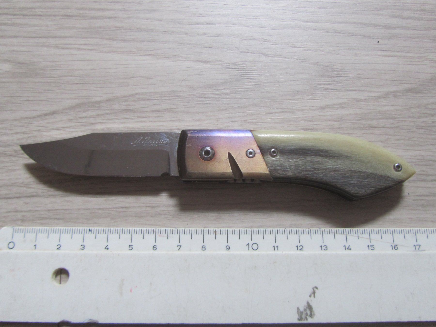 Taschenmesser: couteau pliant A. FARINA Genova NEW – Neu (gemäss Beschreibung) aus Pampigny von Calypso06 3