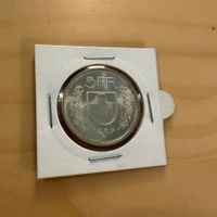 Schweizer Silbermünze 5 Franken 1967