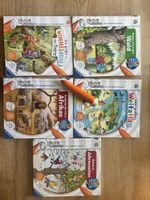 Tiptoi Buecher Set 5 Stueck inkl. Stift