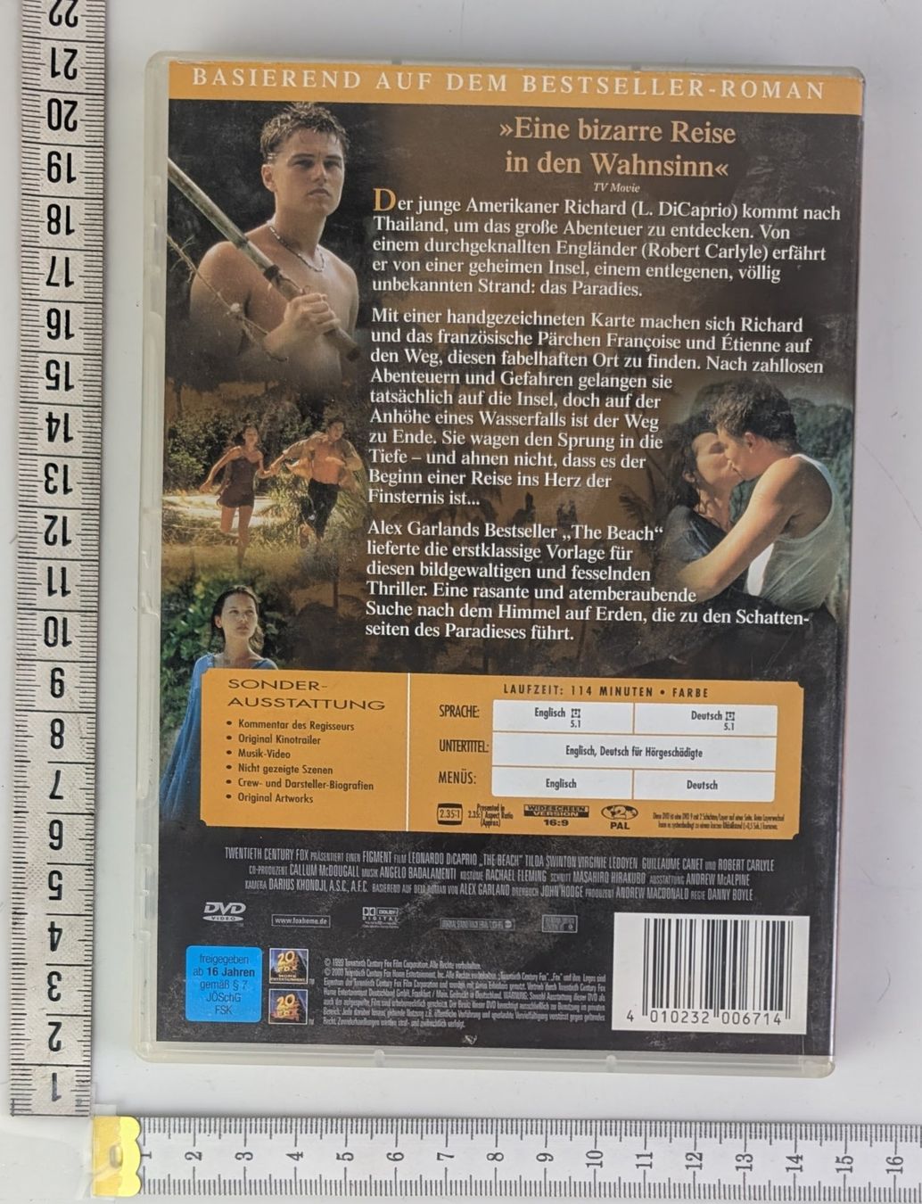 Alle DVDs: Leonardo DiCaprio "The Beach" DVD, Top Zustand – Gebraucht aus Zürich von axolottchen 1