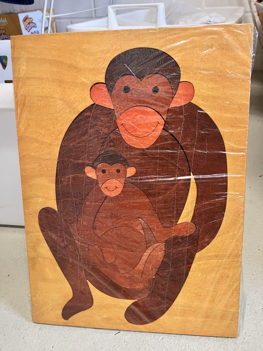Puzzle: 4 wunderschöne Holzpuzzle mit Tiermotiv – Usato da Möriken AG venduto da nagross 1