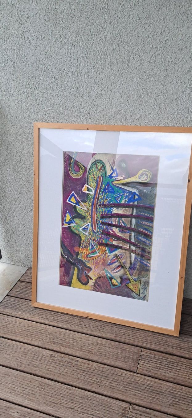 Foto & Immagini: Grosses Original-Gemälde von Marius van Dijk – Usato da Chur venduto da Okapi77 3