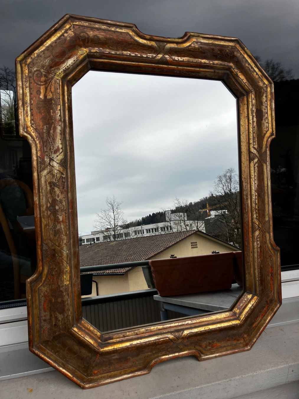 Specchi: Antik Spiegel  72x58 cm – Usato da Zürich venduto da Artnuvo 1
