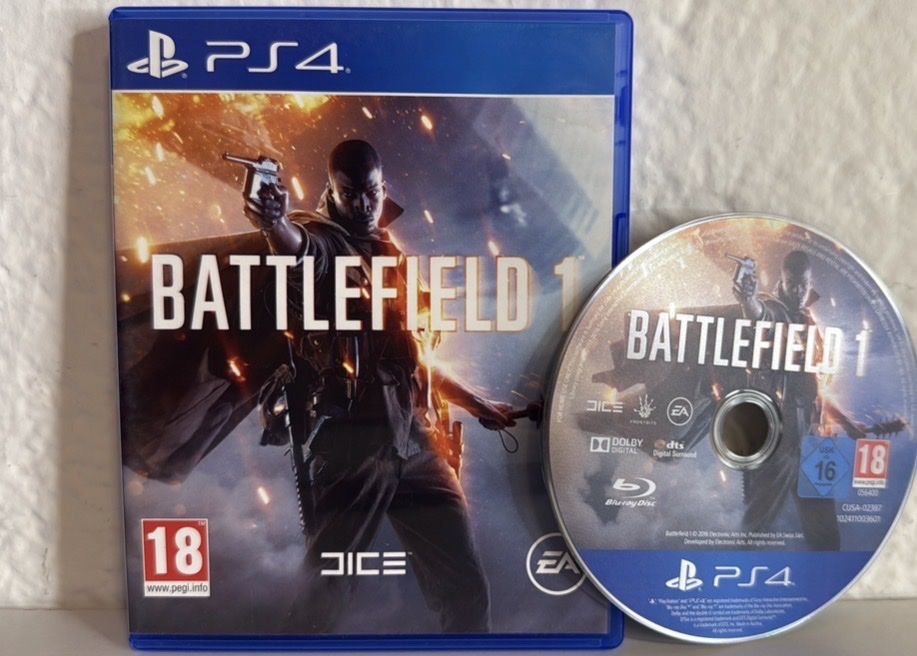 Sony Giochi: Battlefield 1 PS4/PS5 Game Disc and Case – Usato da Ehrendingen venduto da bubulence