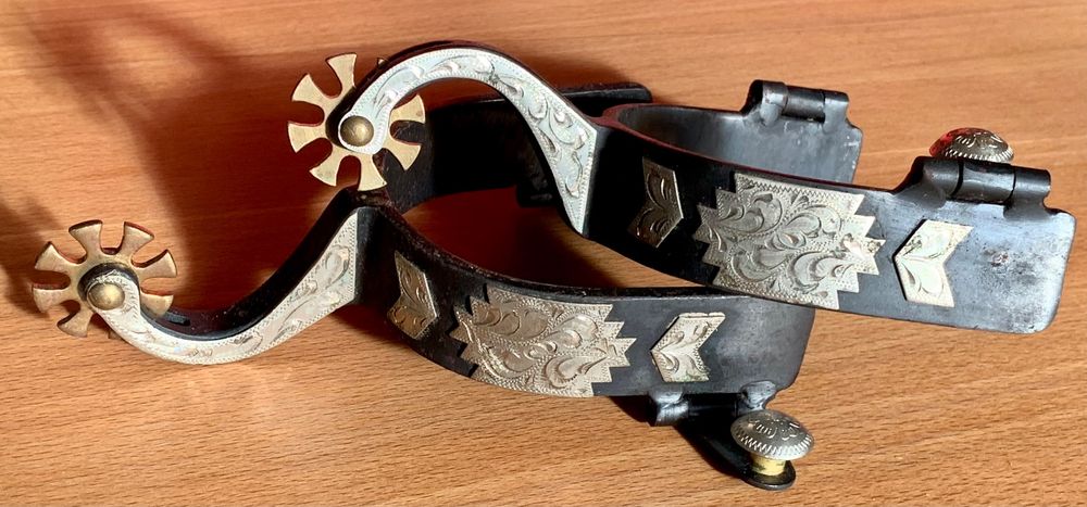Reitsport Buderer | WALDHAUSEN Sporen-Set mit Perlonriemen roségold 20 mm