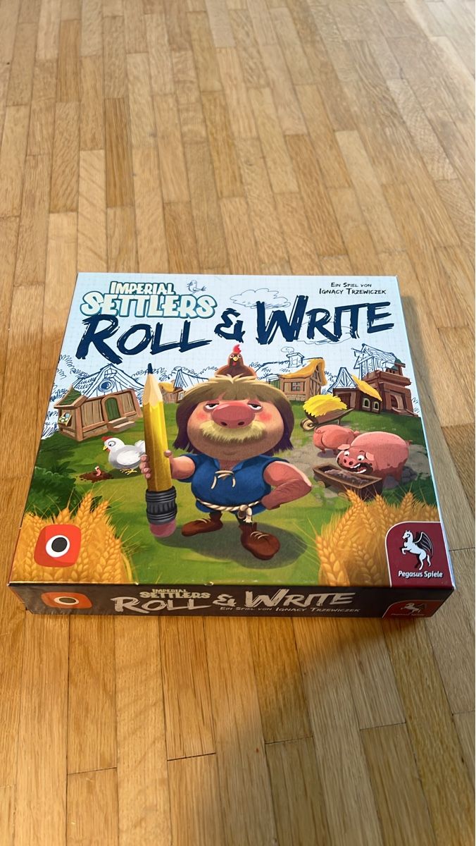 Pegasus Spiele Giochi: Brettspiel imperial Setters Roll and write – Usato da Altstätten SG venduto da ruf_7sp5