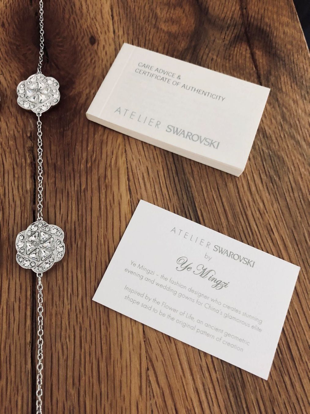 Swarovski Ketten: ATELIER SWAROVSKI Kette NEU – Neu und originalverpackt aus Winkel von Luxtime 4