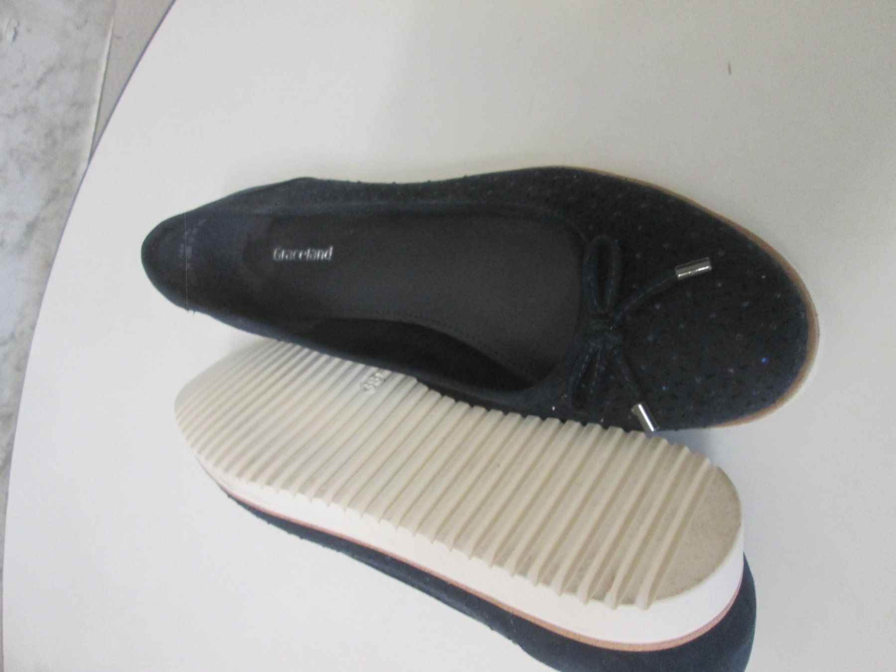Graceland Scarpe da donna: Graceland Ballerinas. Nummer 38, Leder – Usato da Sementina venduto da babucia 1