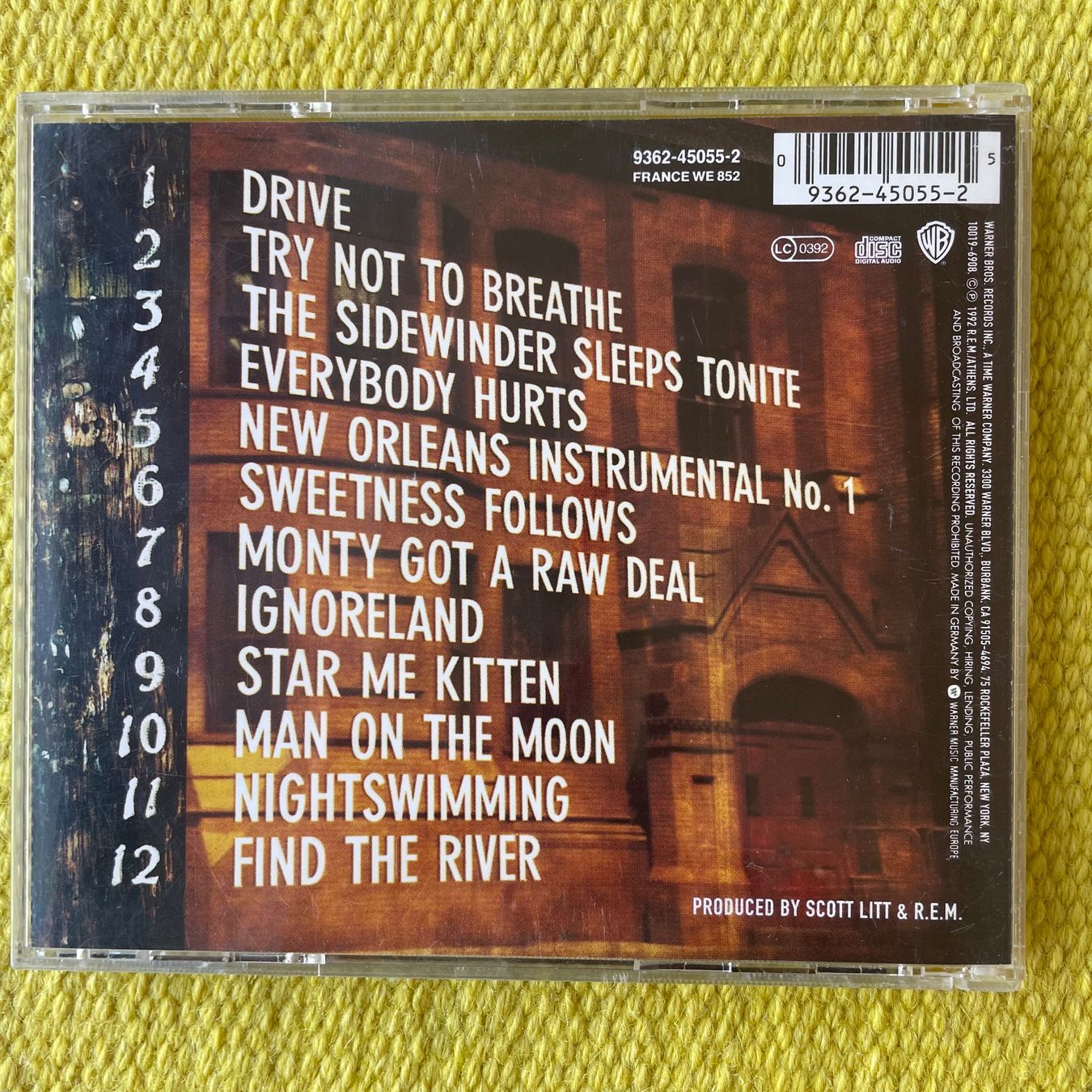 CDs: R.E.M.-AUTOMATIC FOR THE PEOPLE – D'occasion à Rorschacherberg par CD-Roli 1