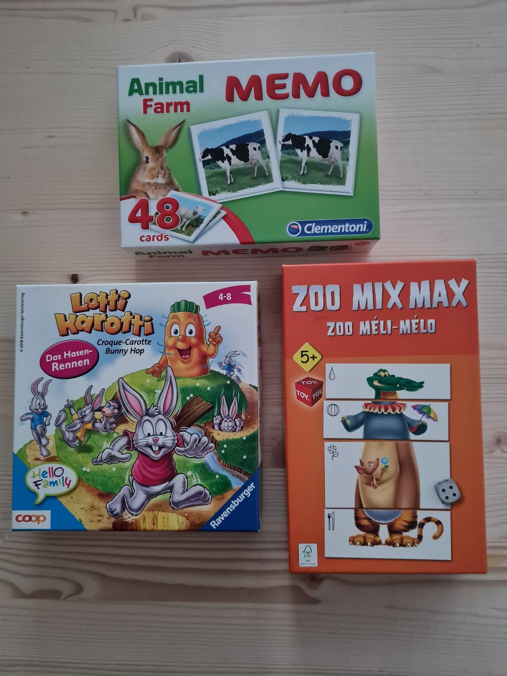 Giochi: 3 Kinderspiele ab 4 Jahren – Usato da Geuensee venduto da ImLicht13