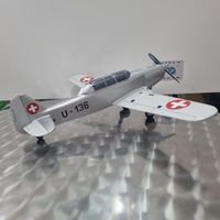 Flugzeugmodell PILATUS P-2 U-136, Swiss Air Force, 1:32 HOLZ
