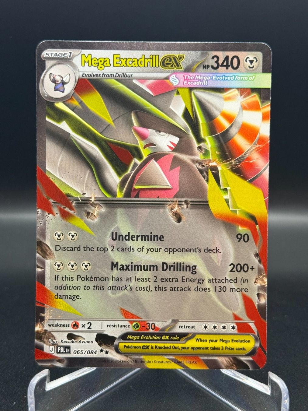 Pokémon Cartes à collectionner: Mega Excadrill ex (PBL 065) – D'occasion à Birmensdorf ZH par SnorlaxMail