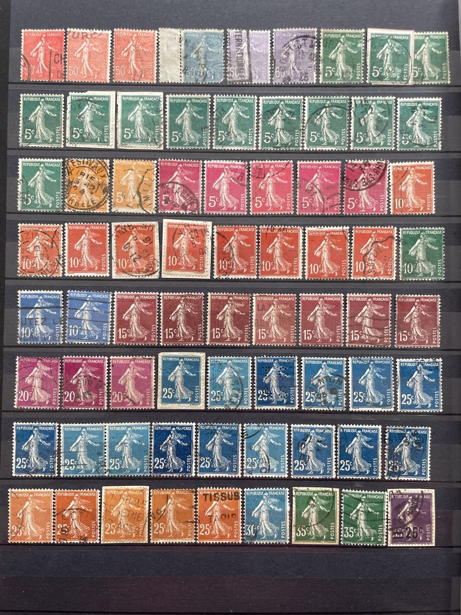 Alle Briefmarken: Frankreich 6s – Gebraucht aus Cham von Diablo1232 2