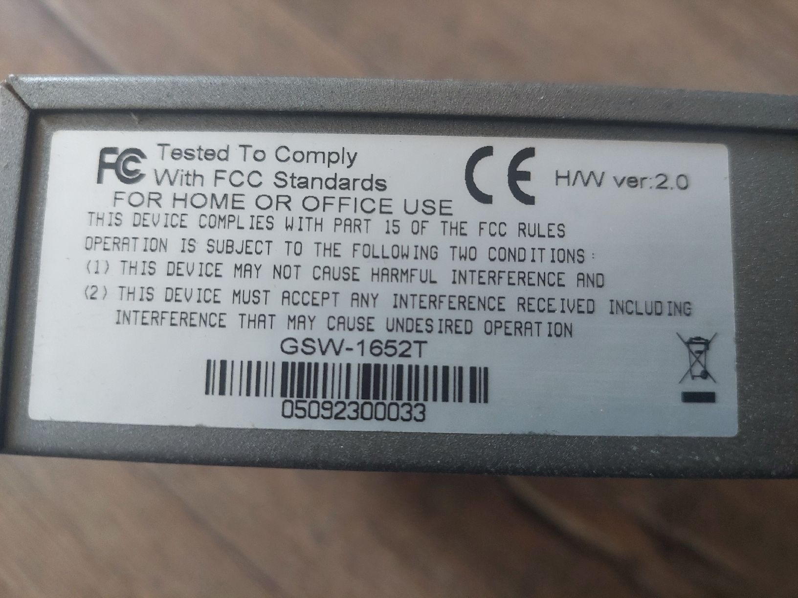 Hub & Switch: LevelOne 16-Port Gigabit Switch – Usato da Niedergösgen venduto da Lene1805 4