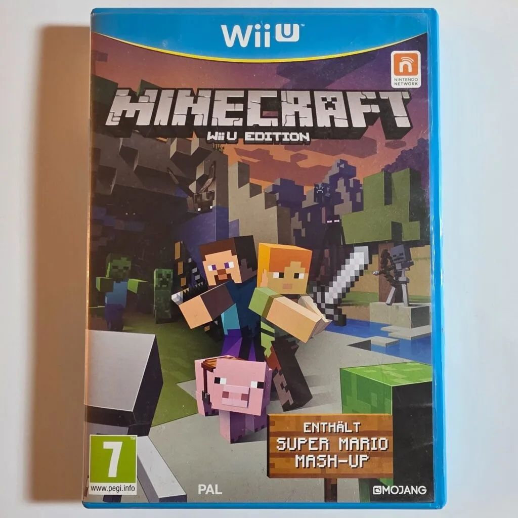 Nintendo Jeux: Minecraft Wii U Edition Spiel  – D'occasion à Holziken par Miglioregamesnmore