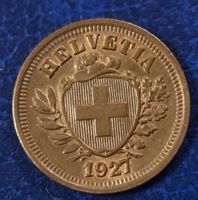 1 RAPPEN JAHR 1927 - SCHWEIZ / RAR