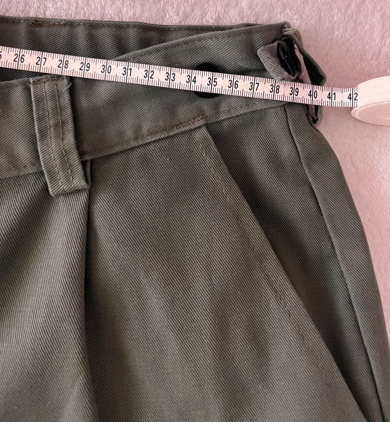 Hosen: Fischer pêcheur olive green pants – Neu (gemäss Beschreibung) aus Lausanne von NYC67 5