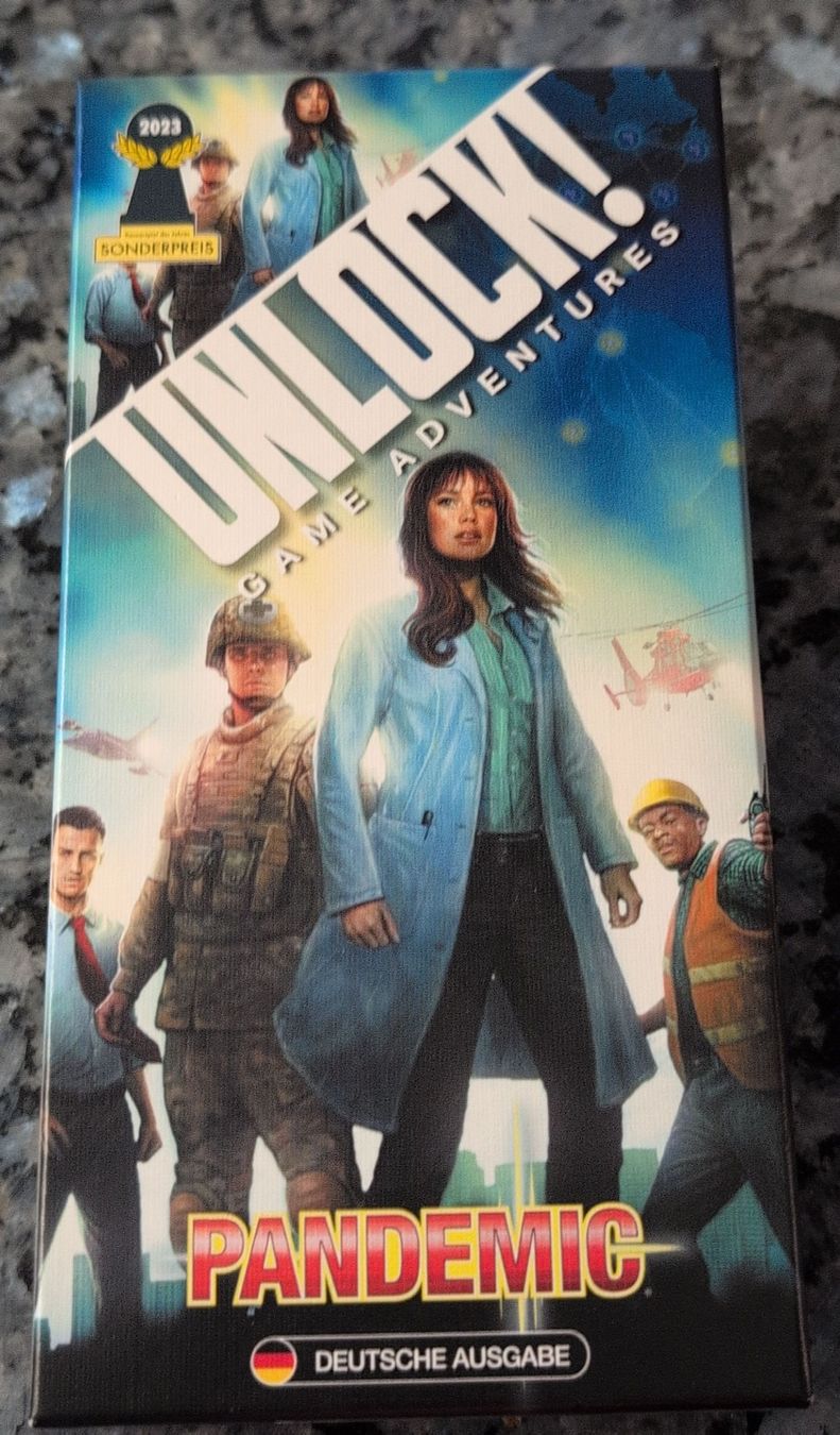 Giochi: UNLOCK Pandemic Deutsche Ausgabe  – Usato da Huttwil venduto da Schnuegu13
