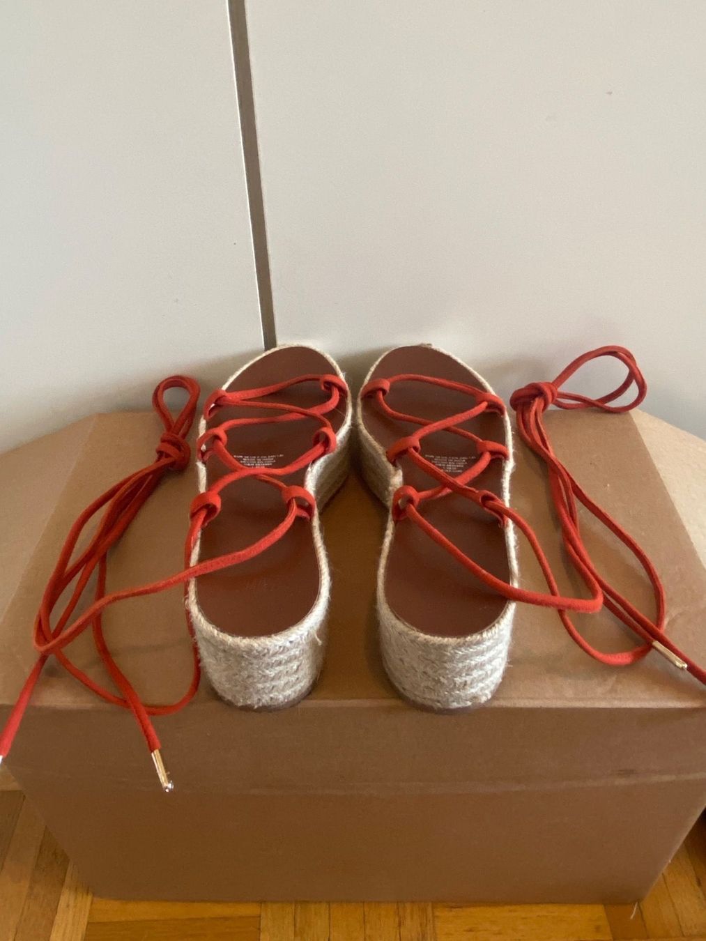 H&M Scarpe da donna: Espadrilles avec cordon qui entoure la jambe - Taille 38 – Nuovo (secondo la descrizione) da Genève venduto da Lucie.hwrth 1