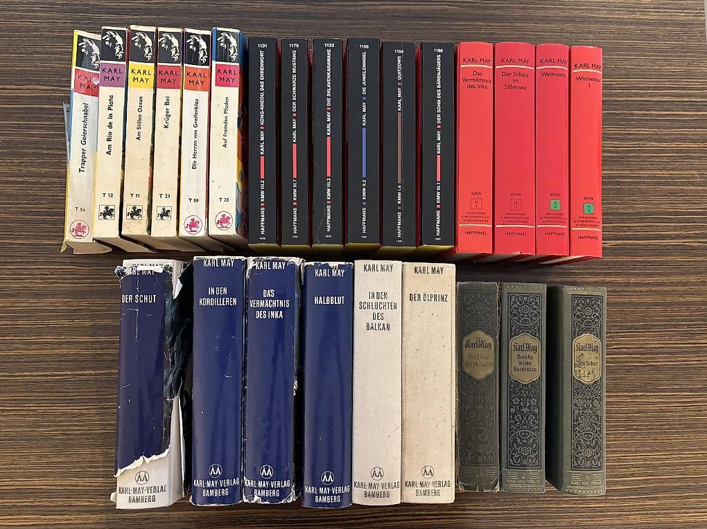Libri: 25 Bände Karl May – Usato da Riaz venduto da economie_circulaire