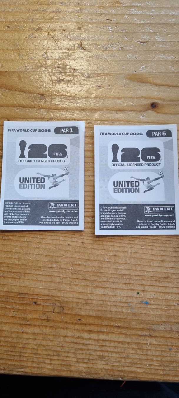 Panini Cartes à collectionner: Panini PAR – Neuf (Voir description) à Tenniken par Bi