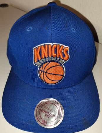 New York Knicks Cap Mitchell & Ness blau Grösse verstellbar